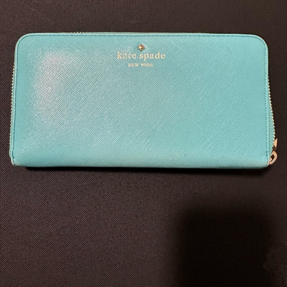 Kate Spade Aqua Blue Wallet
